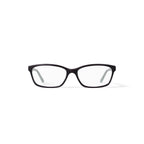 Women's HC16 Square Prescription Eyeglasses with Case, Brown