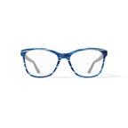 Women's HC277 Cat Eye Prescription Eyeglasses with Case, Crystal Blue