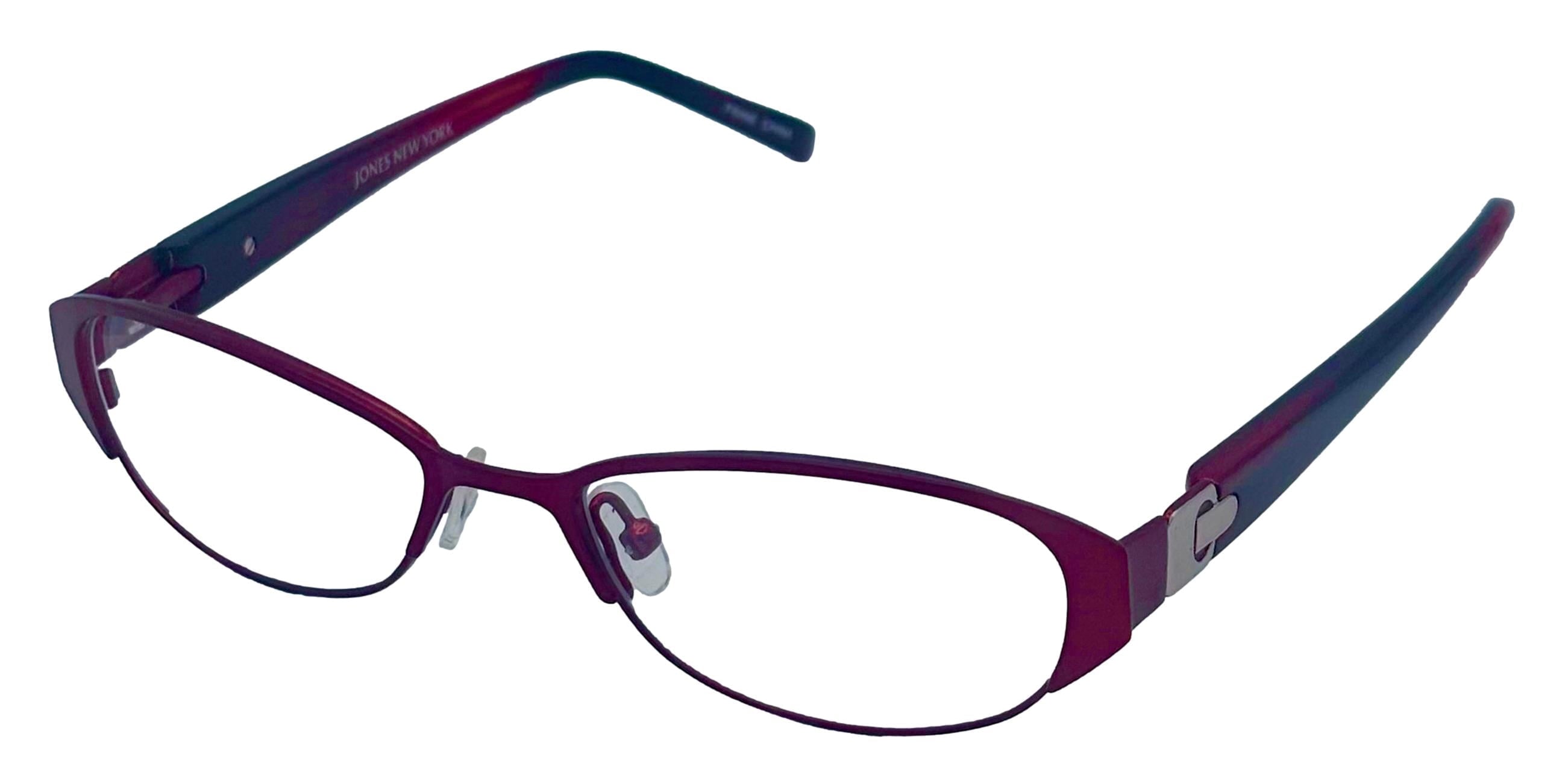 Womens Rectangle Red l Eyewear Frame J135 49mm