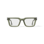 Karun Women's Ice Green Square Prescription Eyeglasses with Case, Green