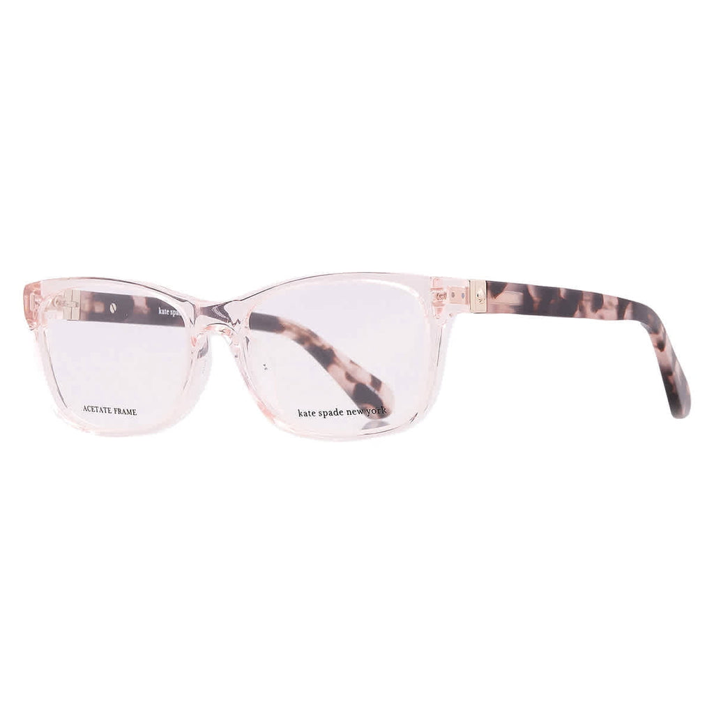 Kate Spade Calley 0HT8 00 Women's Pink Havana Eyeglasses, 50 mm