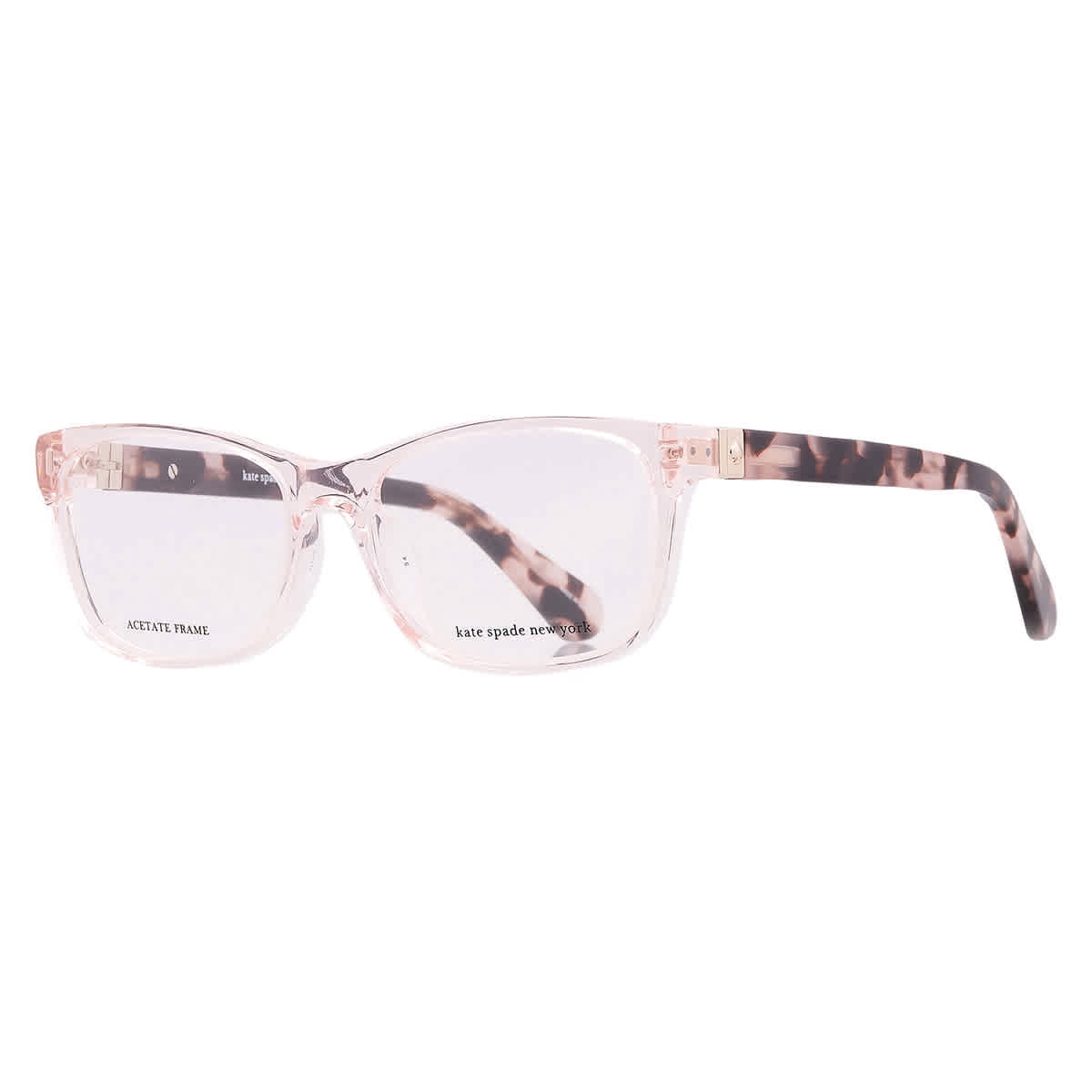 Kate Spade Calley 0HT8 00 Women's Pink Havana Eyeglasses, 50 mm