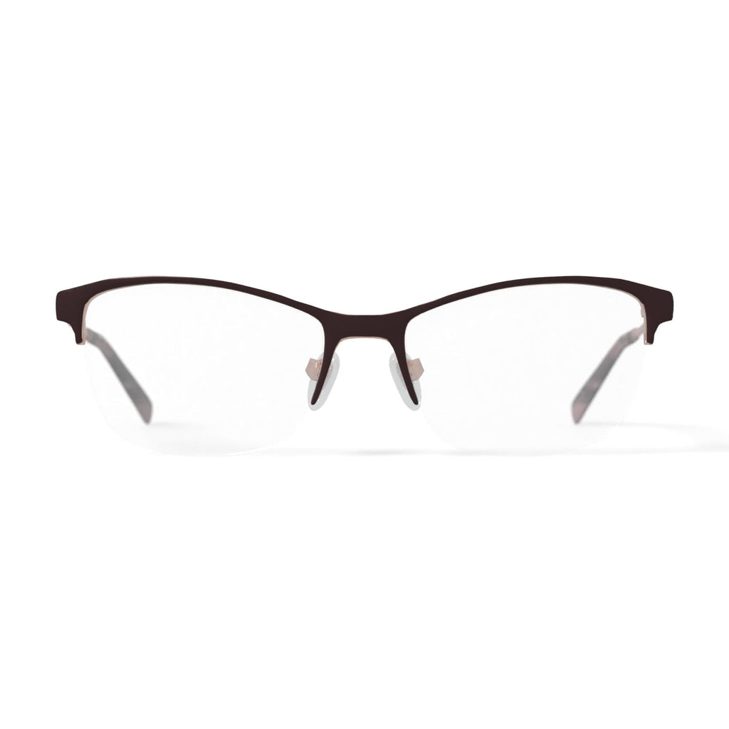 Kenneth Cole Women's KC0843-1 Browline Prescription Eyeglasses with Case, Pink