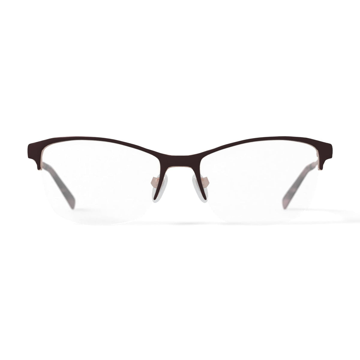 Kenneth Cole Women's KC0843-1 Browline Prescription Eyeglasses with Case, Pink