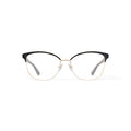 Kenneth Cole Women's KC0904-1 Browline Prescription Eyeglasses with Case, Black