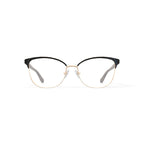 Kenneth Cole Women's KC0904-1 Browline Prescription Eyeglasses with Case, Black