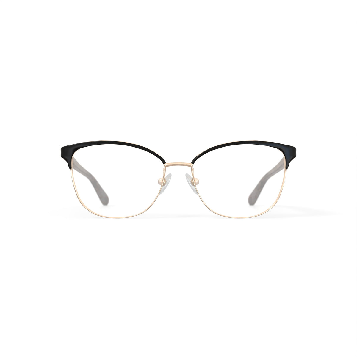 Kenneth Cole Women's KC0904-1 Browline Prescription Eyeglasses with Case, Black
