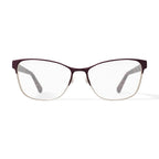 Kenneth Cole Women's KC0959-1 Browline Prescription Eyeglasses with Case, Burgundy