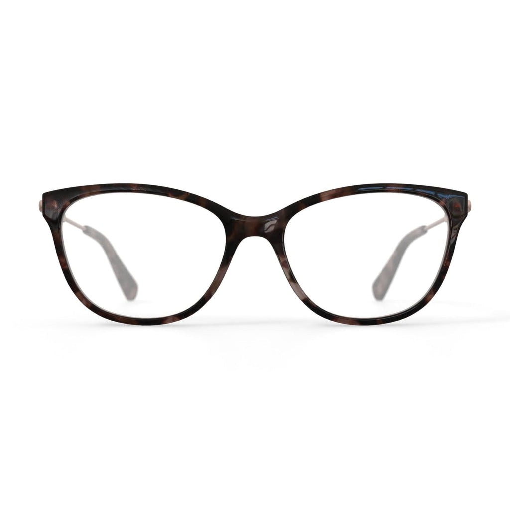Kenneth Cole Women's KC0839-1 Square Prescription Eyeglasses with Case, Purple Tortoise