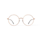 Keo Womens Kylo Round Prescription Eyeglasses with Case, Gold