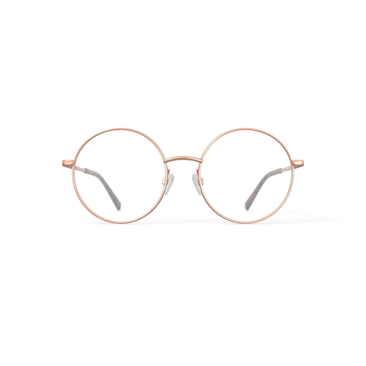 Keo Womens Kylo Round Prescription Eyeglasses with Case, Gold