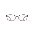 Women's WLO353 Browline Browline Prescription Eyeglasses with Case, Brown