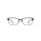 Women's WLO353 Browline Browline Prescription Eyeglasses with Case, Brown