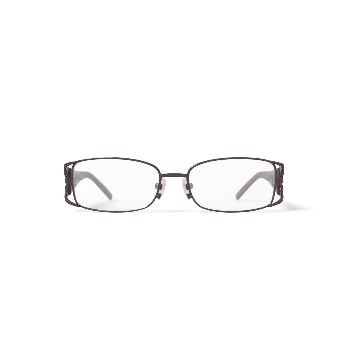 Women's WLO317 Rectangular Rectangular Prescription Eyeglasses with Case, Pink