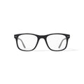 M America Men's MU111 Square Prescription Eyeglasses with Case, Black