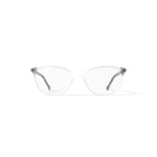 M America Women's MU216 Square Prescription Eyeglasses with Case, Crystal Tortoise