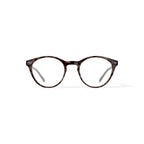 M America Women's Bijou Round Prescription Eyeglasses with Case, Light Tortoise