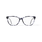 M America Women's Halsey Square Prescription Eyeglasses with Case, Gray