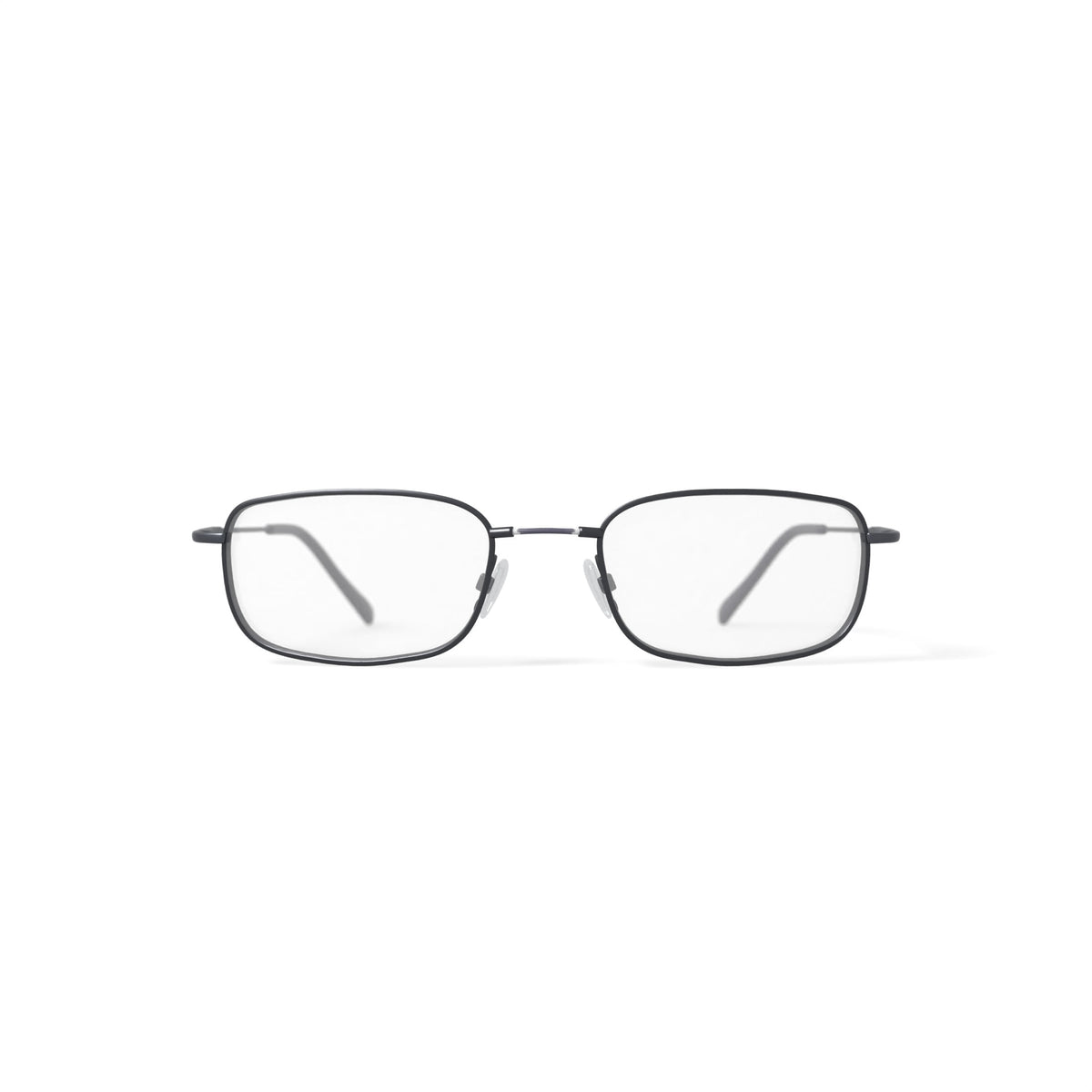 M+Flex Men's MF507 Rectangular Prescription Eyeglasses with Case, Gunmetal
