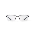 Men's Greg Rectangular Prescription Eyeglasses with Case, Gunmetal