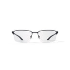 Men's Greg Rectangular Prescription Eyeglasses with Case, Gunmetal