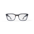 Men's Wyatt Square Prescription Eyeglasses with Case, Black Gradient