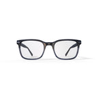 Men's Wyatt Square Prescription Eyeglasses with Case, Black Gradient