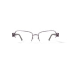 Madison Avenue Women's MAL103 Square Prescription Eyeglasses with Case, Blush