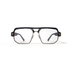 Reverb Men's RVMO5110 Prescription Eyeglasses with Case, Black