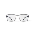 Men's Albert Rectangular Prescription Eyeglasses with Case, Gunmetal