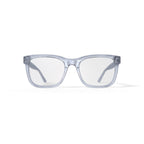Men's Crosby Rectangular Prescription Eyeglasses with Case, Crystal