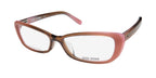 NEW BOBBI BROWN THE DEVIN WOMENS/LADIES CAT EYE FULL-RIM BROWN PINK FADE AUTHENTIC FAST SHIPPING CAT EYE FRAME DEMO LENSES 54-15-135 FLEXIBLE HINGES EYEGLASSES/SPECTACLES