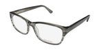 NEW VERA WANG LUXE JACQUETTE WOMENS/LADIES RECTANGULAR FULL-RIM HORN FRAME DEMO LENSES 52-16-135 SPRING HINGES EYEGLASSES/EYEWEAR