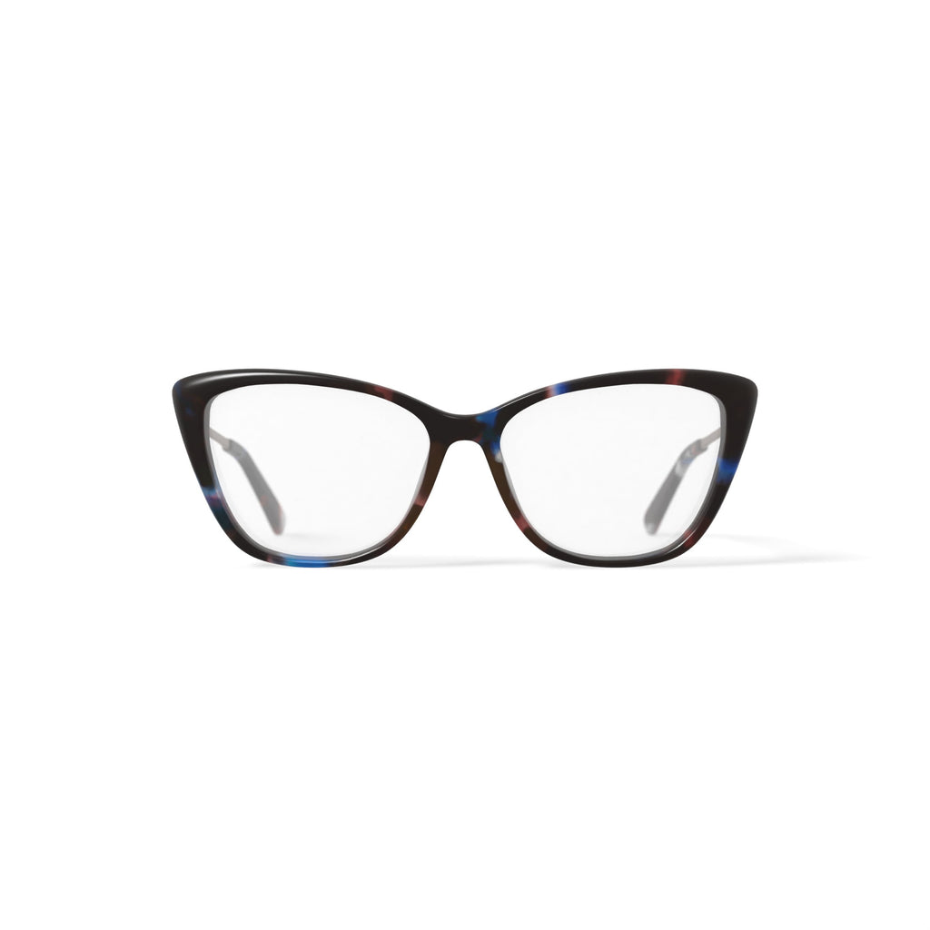 Women's NLO5016 Prescription Eyeglasses with Case, Blue Tortoise