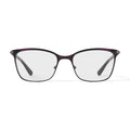 Women's NLO5012 Prescription Eyeglasses with Case, Plum