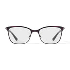 Women's NLO5012 Prescription Eyeglasses with Case, Plum