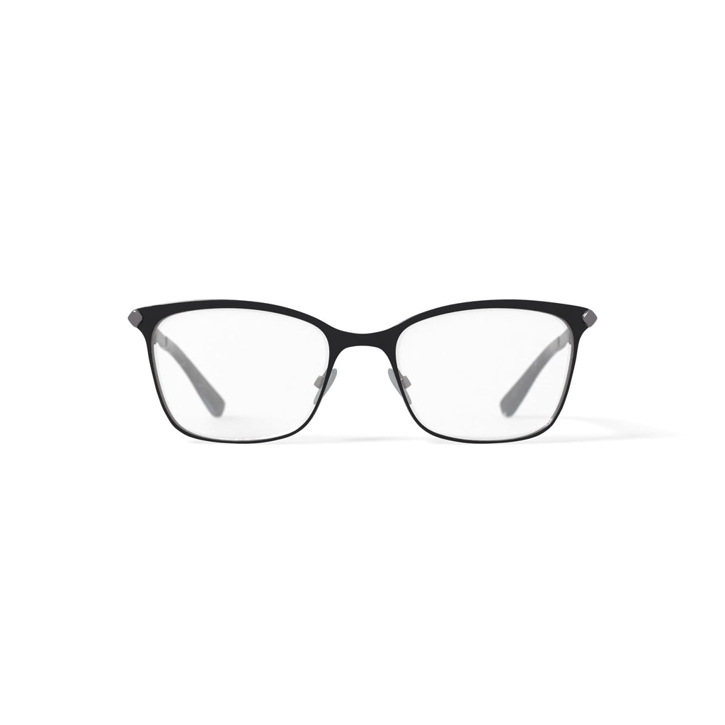 Women's NLO5012 Prescription Eyeglasses with Case, Black
