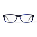 New Balance Men's NB445 Rectangular Prescription Eyeglasses with Case, Blue