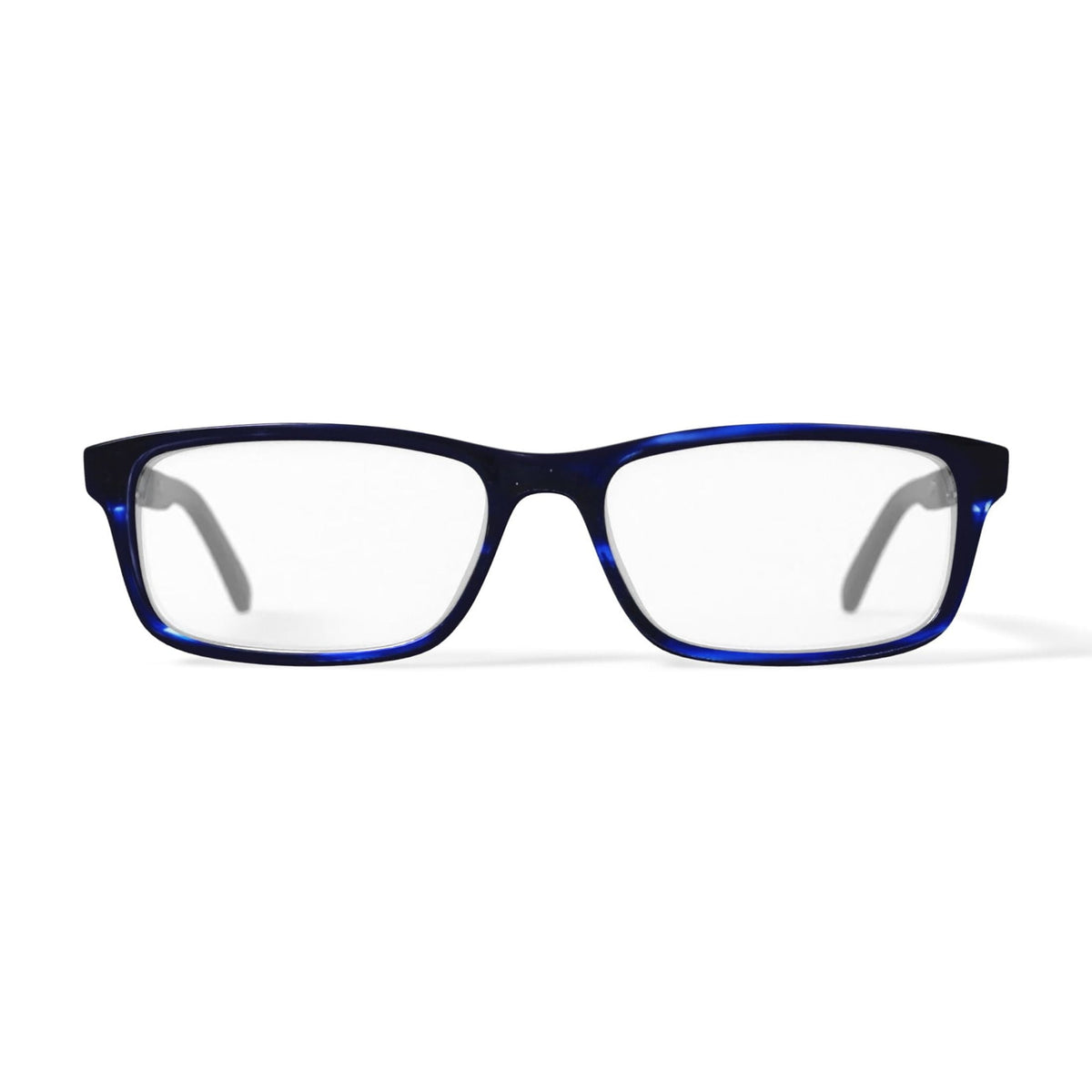 New Balance Men's NB445 Rectangular Prescription Eyeglasses with Case, Blue
