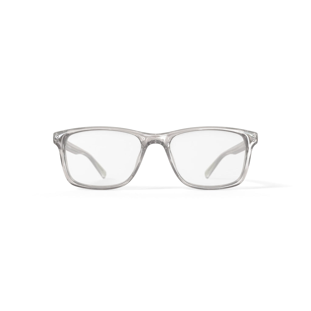 Men's 7246G Prescription Eyeglasses with Case, Crystal