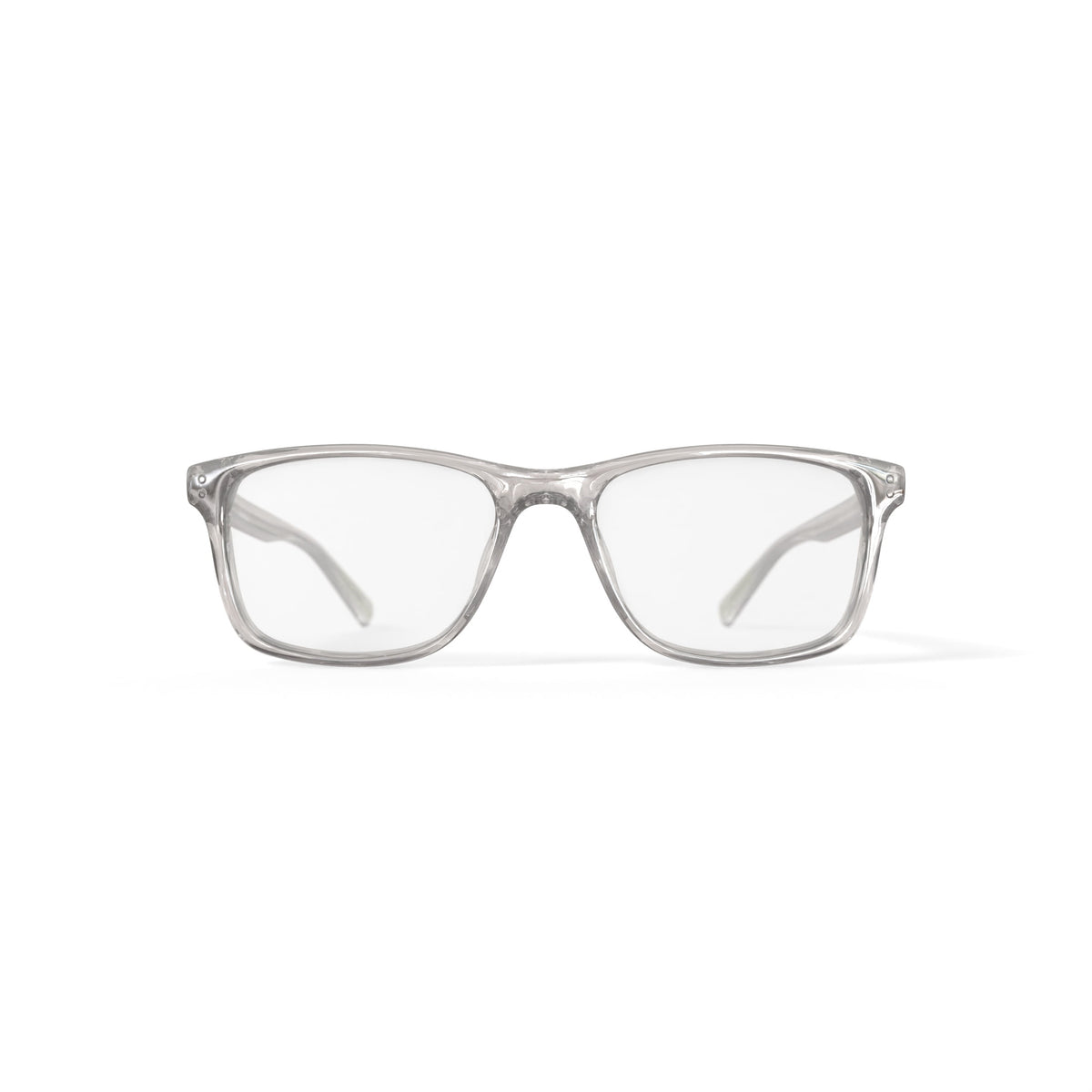 Men's 7246G Prescription Eyeglasses with Case, Crystal