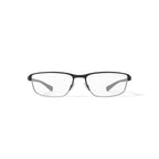 Men's 8097G Prescription Eyeglasses with Case, Satin Black