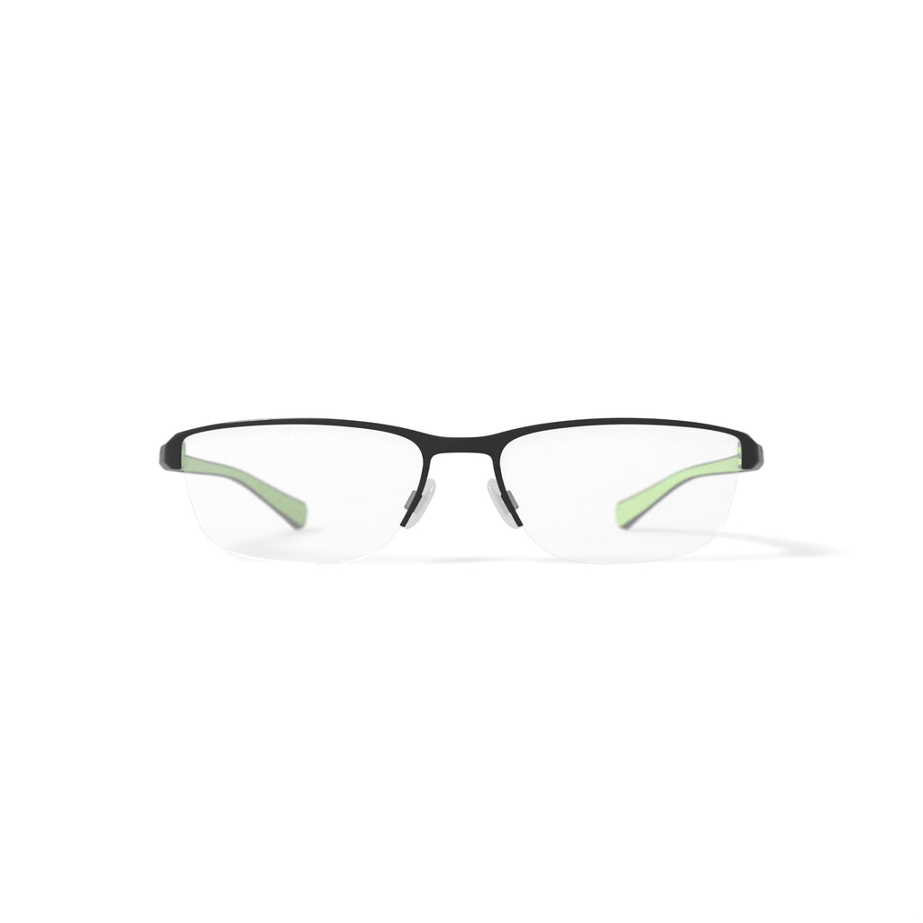 Men's 8098G Prescription Eyeglasses with Case, Black