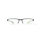 Men's 8098G Prescription Eyeglasses with Case, Black