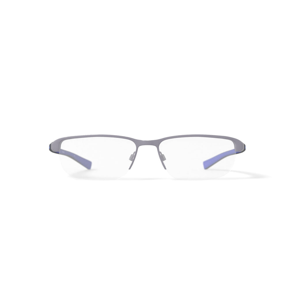 Men's 8098G Prescription Eyeglasses with Case, Gunmetal