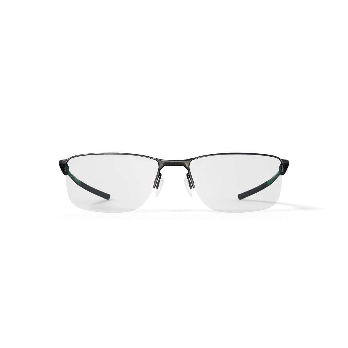 Oakley Unisex Rectangular Socket 5.5 l Eyeglasses, Satin Pewter, 56mm