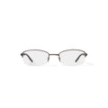 Women's OSL707 Oval Prescription Eyeglasses with Case, Brown