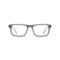 Men's HV720 Rectangular Prescription Eyeglasses with Case, Grey Crystal