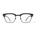 Men's HV712 Browline Prescription Eyeglasses with Case, Brown Tortoise