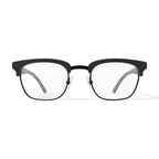 Men's HV712 Browline Prescription Eyeglasses with Case, Brown Tortoise